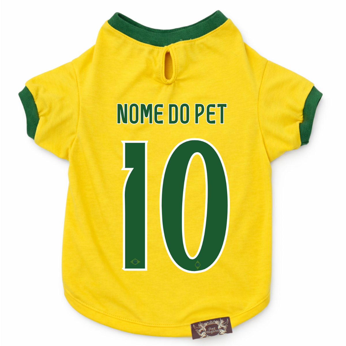 Camisa do Brasil para pet